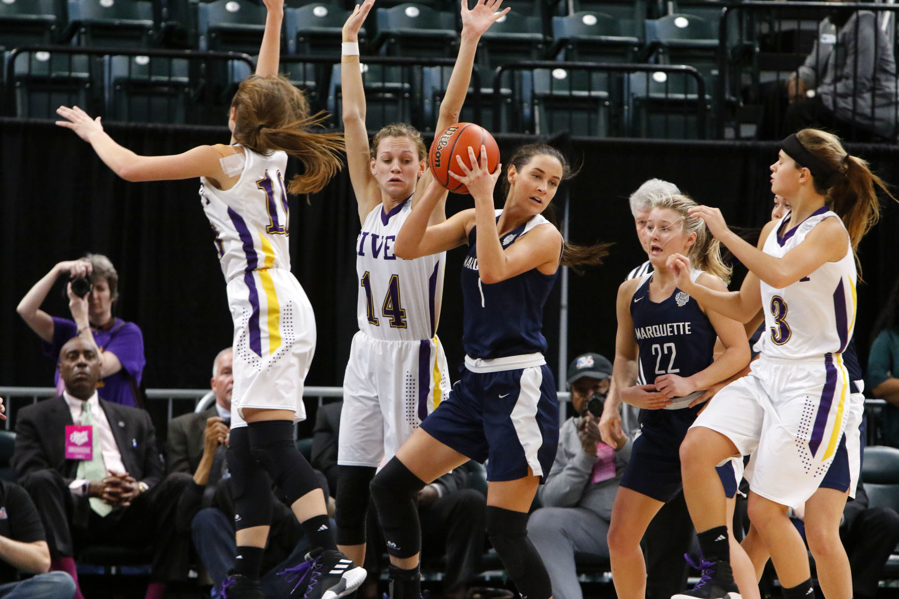 Gallery: Marquette Catholic vs. Vincennes Rivet in Class A championship
